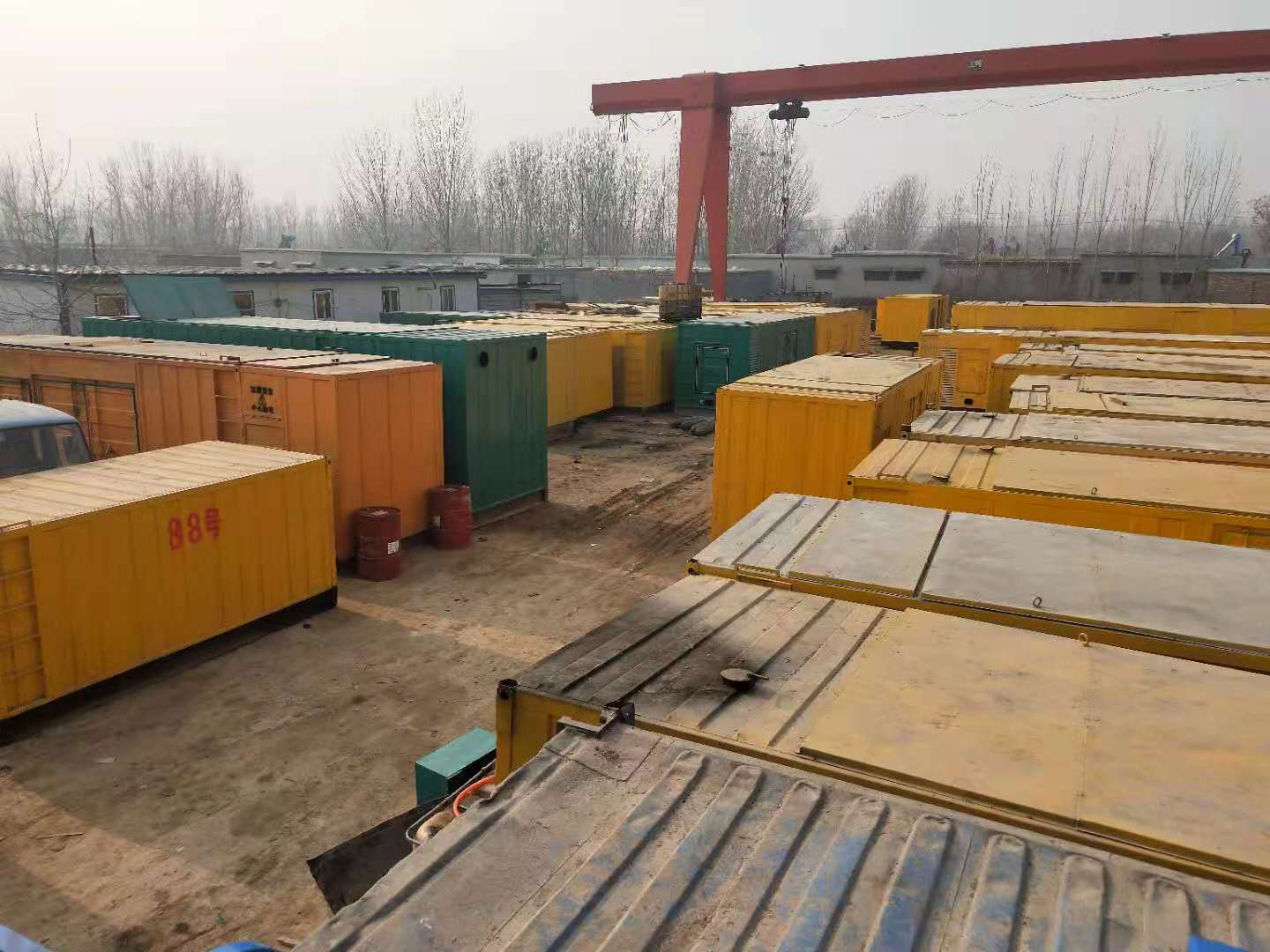 甘德租赁发电机-灰尘、风沙对柴油发电机组造成哪些不良影响？