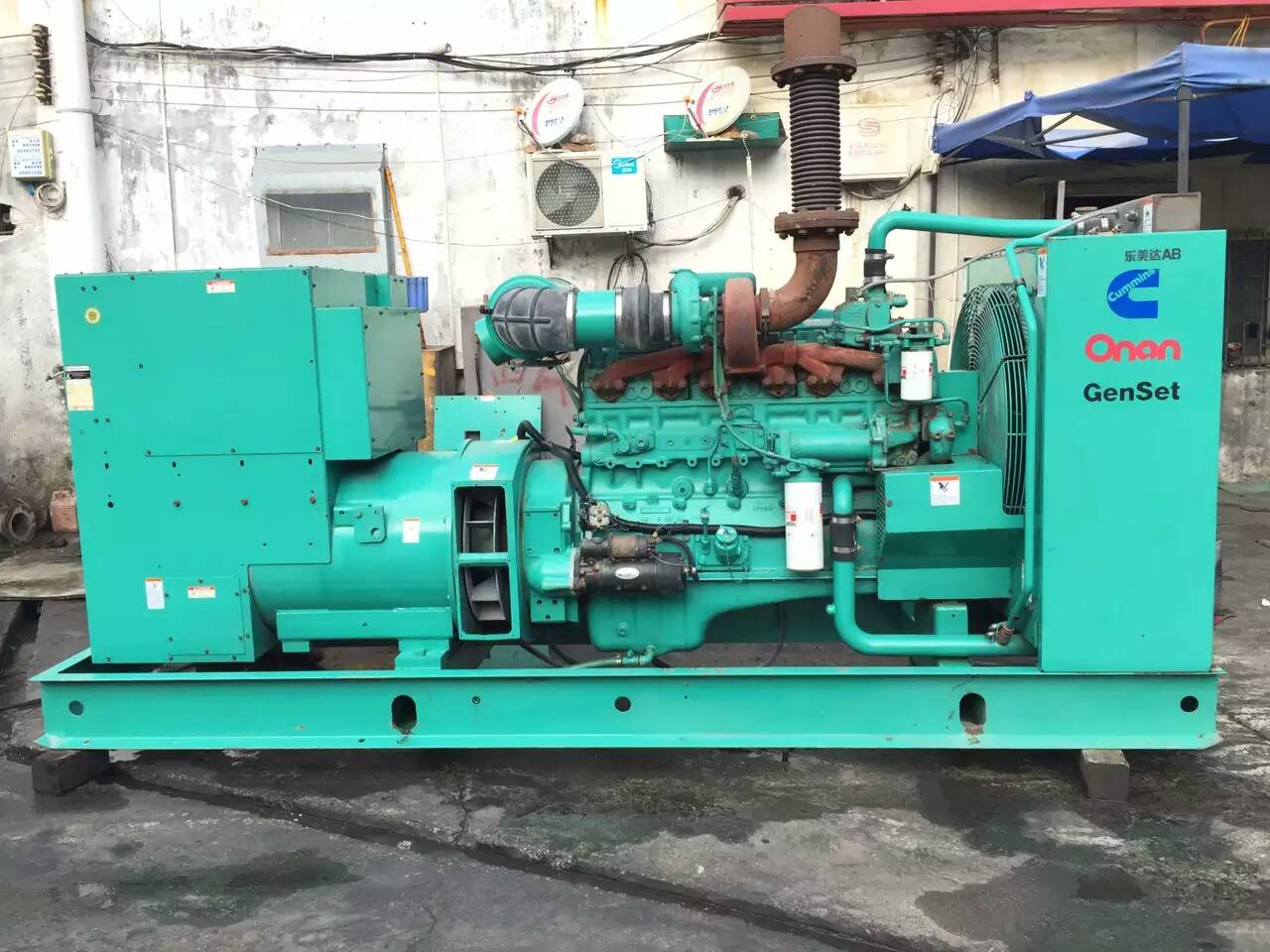 甘德租赁发电机-柴油发电机不正常冒烟的原因